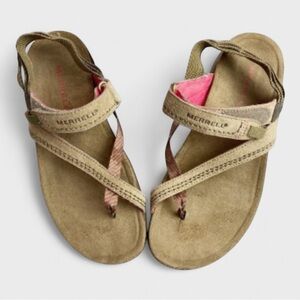 201 Merrell Kangaroo Leather Sandals